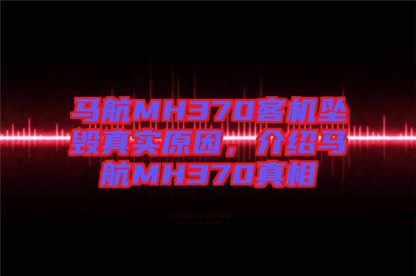 馬航MH370客機(jī)墜毀真實(shí)原因，介紹馬航MH370真相