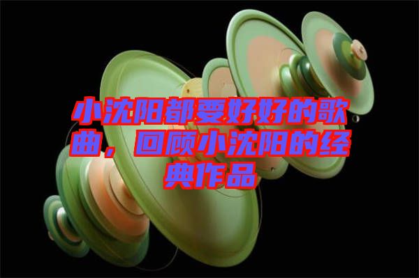 小沈陽都要好好的歌曲，回顧小沈陽的經典作品