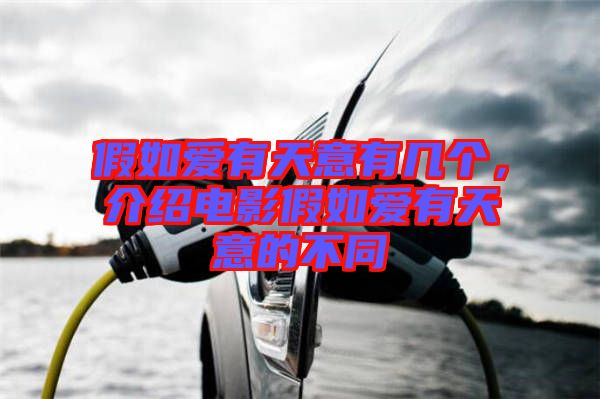 假如愛有天意有幾個，介紹電影假如愛有天意的不同