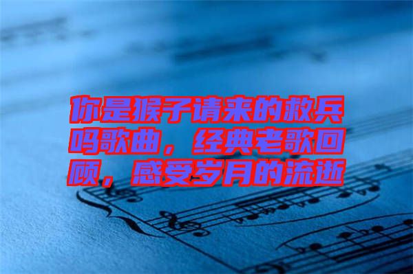 你是猴子請(qǐng)來(lái)的救兵嗎歌曲，經(jīng)典老歌回顧，感受歲月的流逝