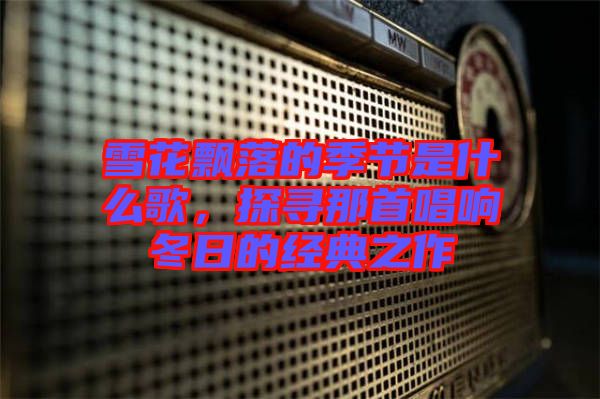 雪花飄落的季節是什么歌，探尋那首唱響冬日的經典之作