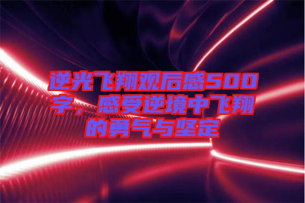 逆光飛翔觀后感500字，感受逆境中飛翔的勇氣與堅定